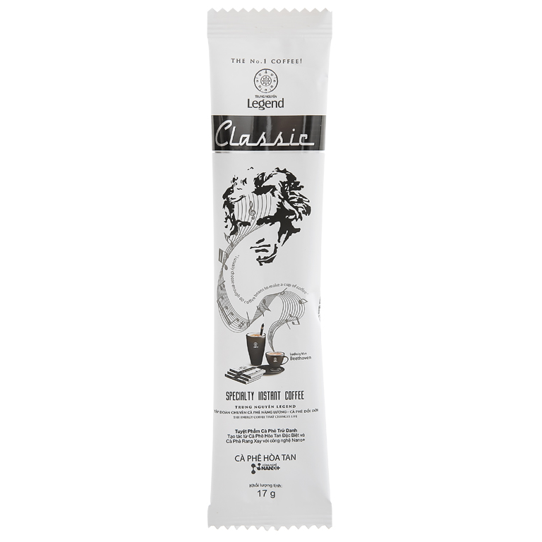 Cà phê hòa tan Trung Nguyên Legend Classic - Túi 50 Sachets