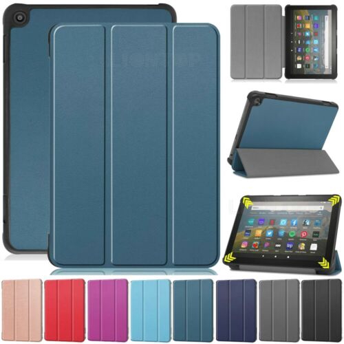 Bao Da Cover Cho Máy Tính Bảng Amazon All-new Kindle Fire HD 8 2020 Hỗ Trợ Smart Cover