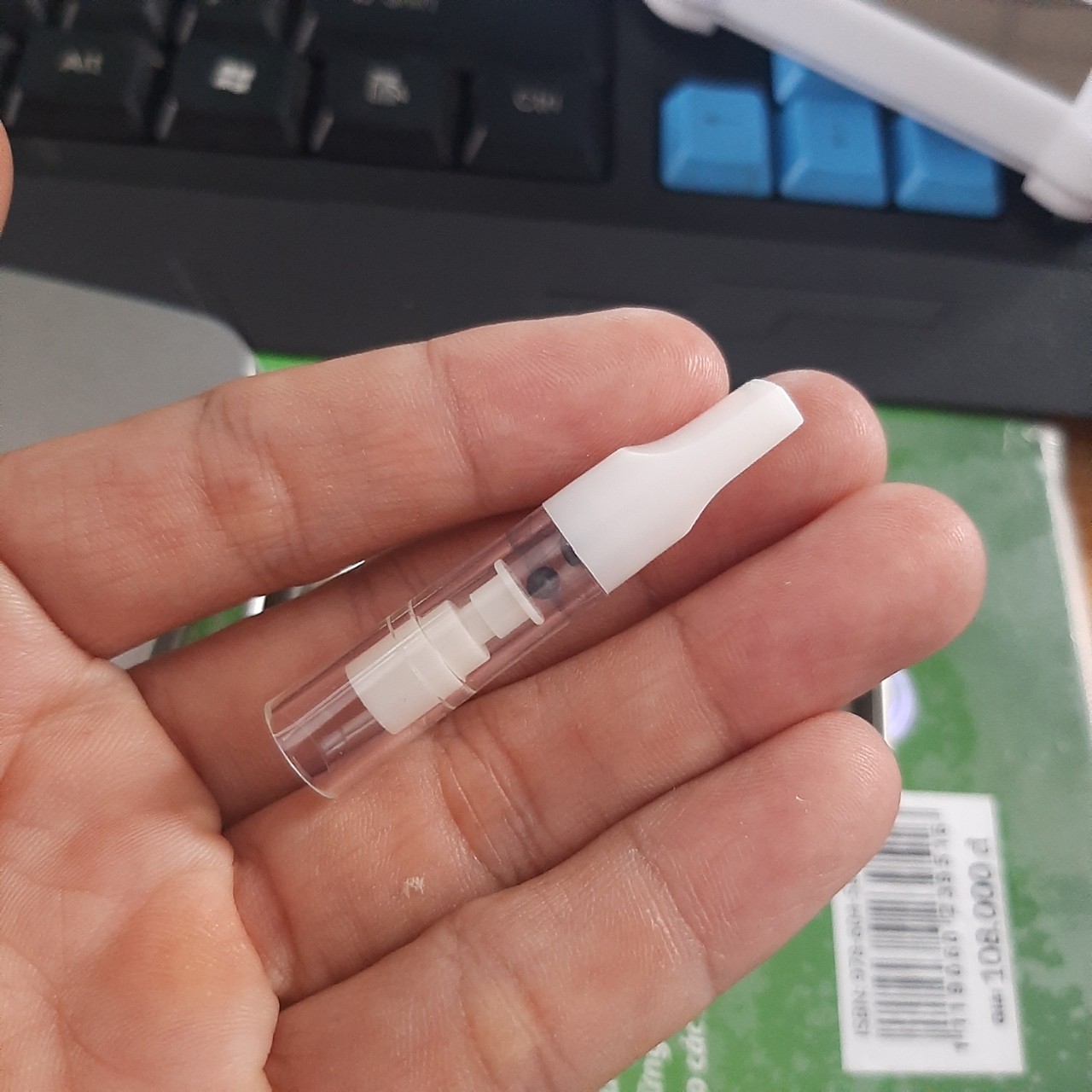 Hộp 18 đầu lọc thuốc lá tinh thể nano bảo vệ sức khỏe, hộp thiếc sang trọng