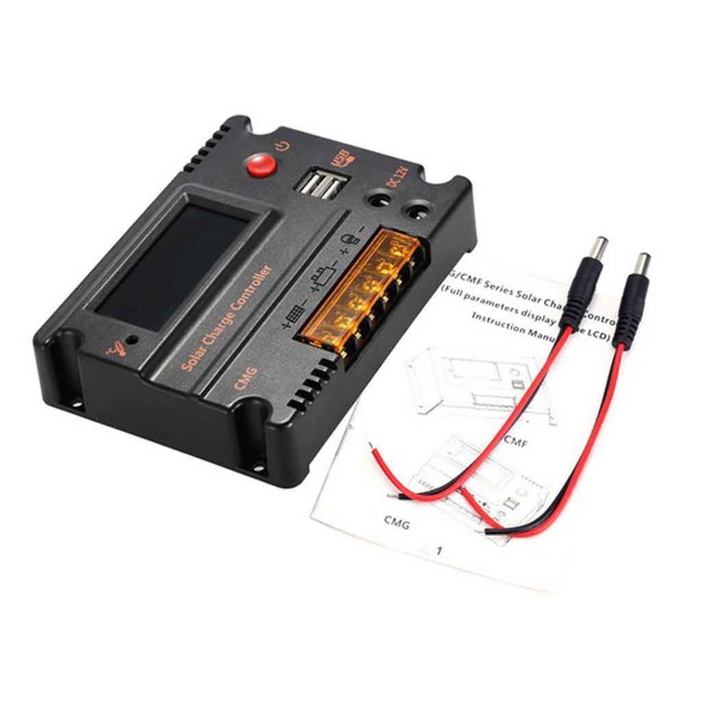 20A 12V/24V Solar Charge Controller Solar Panel Battery Regulator