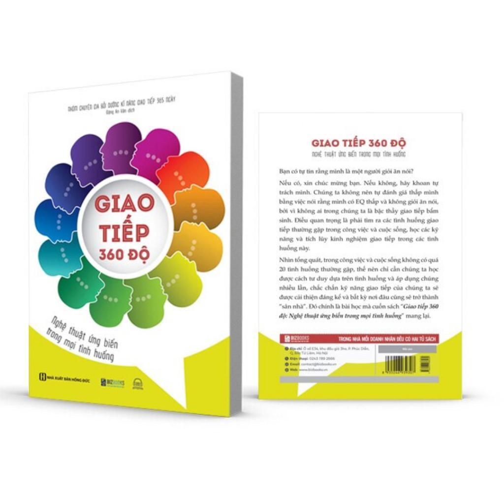 Sách - Giao Tiếp 360 Độ - Nghệ Thuật Ứng Biến Trong Mọi Tình Huống - MCBooks