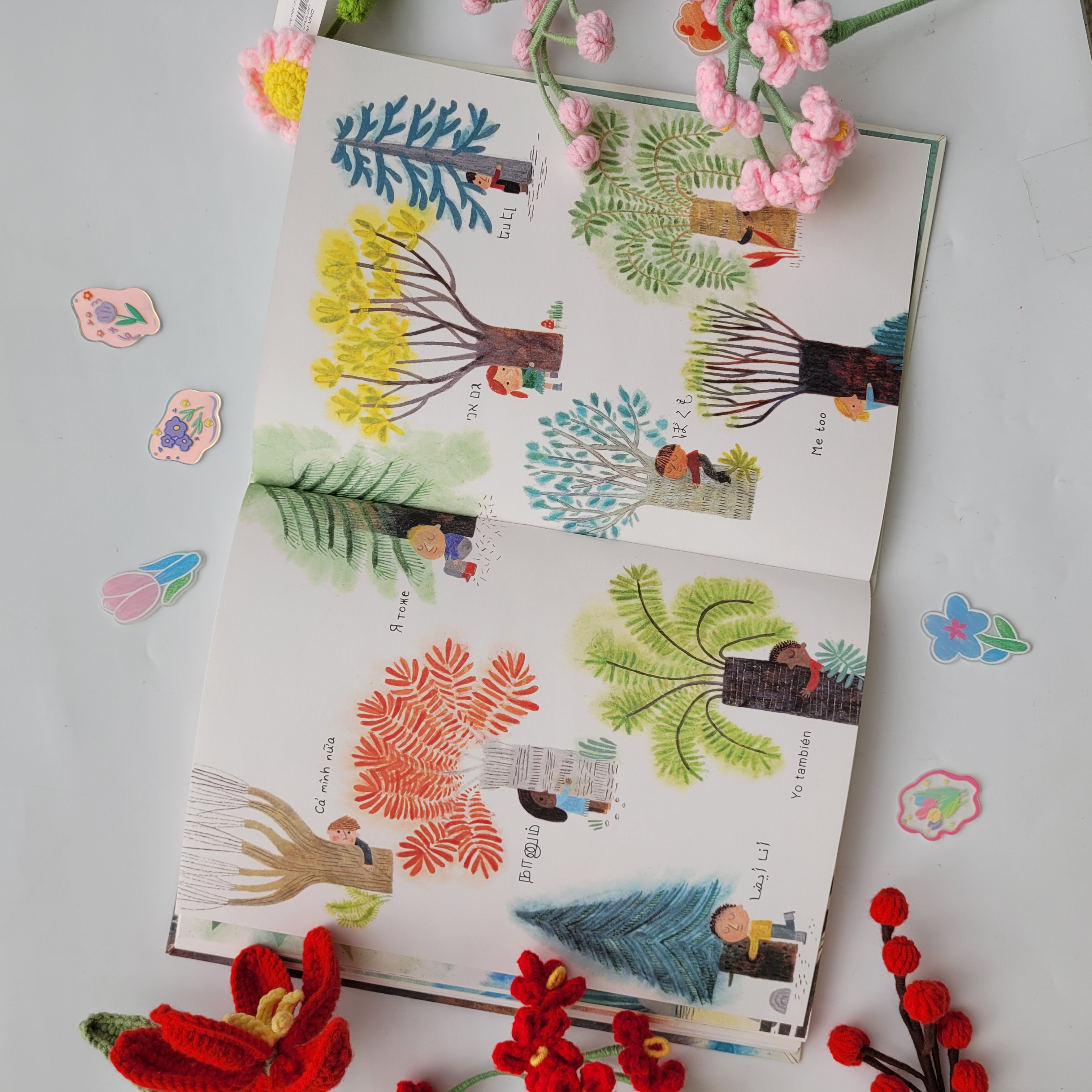 Sách - Mình là một cái cây - Crabit Kidbooks