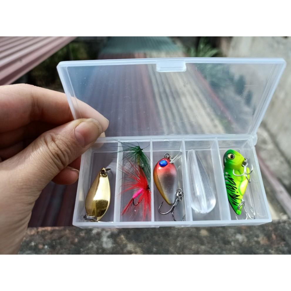 Bộ mồi câu lure siêu nhạy cá