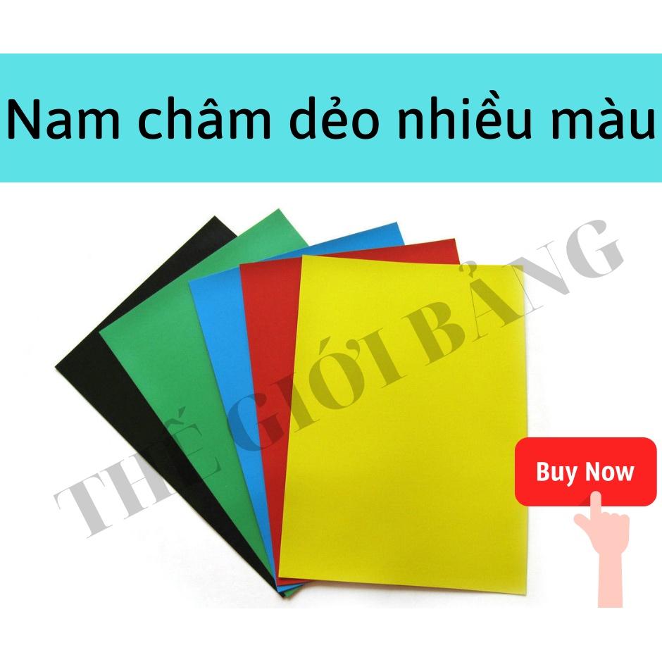 Nam Châm Dẻo, Từ Lá, Nam Châm Khổ A4, Nam Châm Hít Bảng Từ