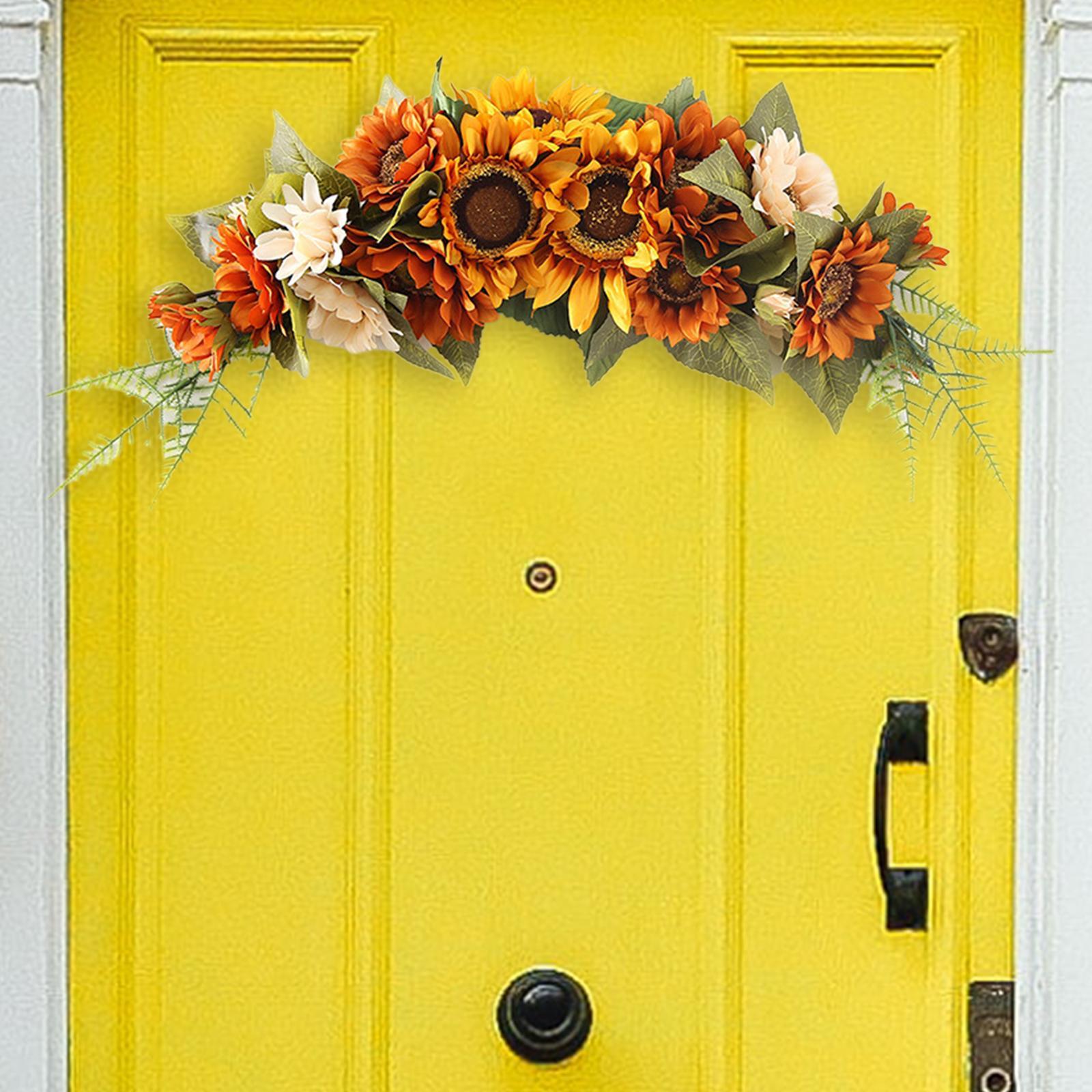 Wedding Arch Flowers Creative Garland Rustic Floral Swag for Home Bar Decor