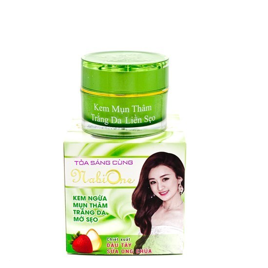 Kem Mụn - Thâm - Trắng Da - Liền Sẹo Nabione 12g