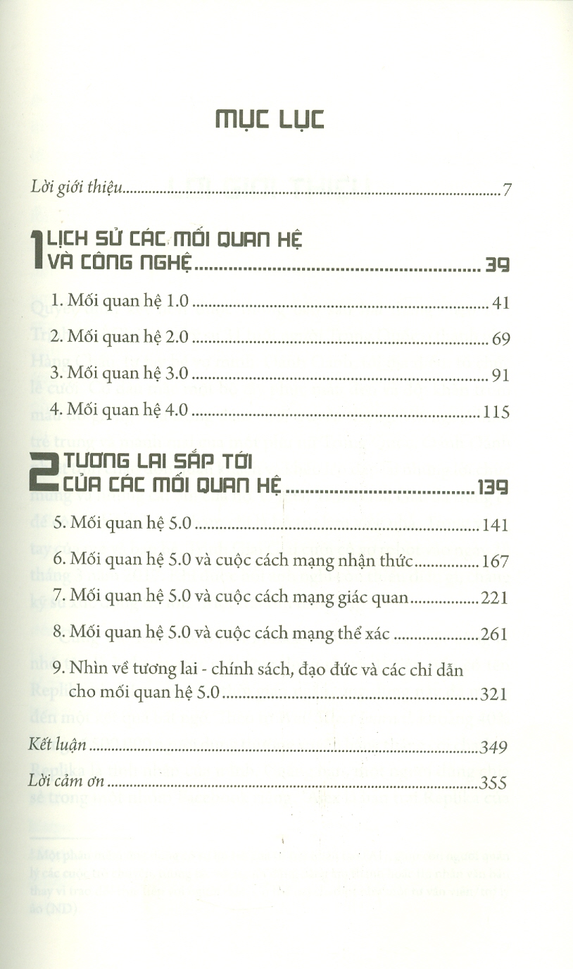 Mối Quan Hệ 5.0 - Trí Tuệ Nhân Tạo, Thực Tế Ảo Và Robot Sẽ Định Hình Đời Sống Cảm Xúc Của Con Người Như Thế Nào?