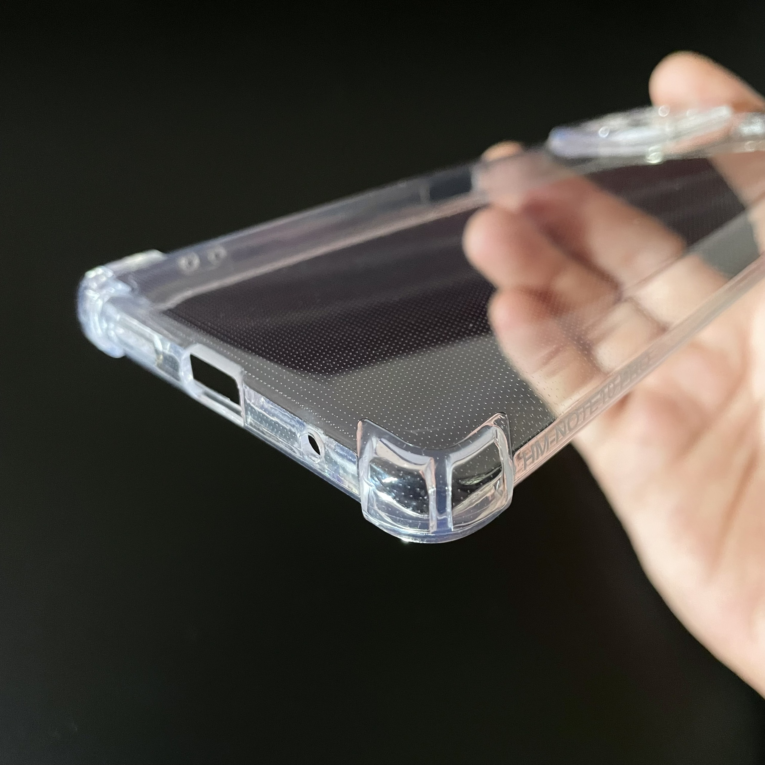 Hình ảnh Ốp lưng silicon trong suốt chống sốc 4 cạnh cao cấp cho Xiaomi Redmi Note 10 Pro (khoét riêng mắt camera)