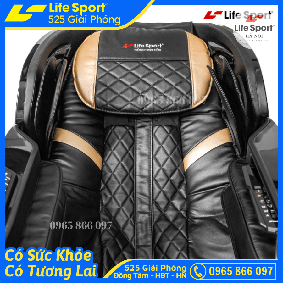 Ghế Massage LifeSport LS 599 Cao Cấp, Đăng Cấp Hạng Thương Gia. Liên Hệ Trực Tiếp 0965.866.097 Để Được Nhận Voucher Giảm Giá 50% + Hỗ Trợ Miễn Phí Vận Chuyển Miễn Phí Toàn Quốc