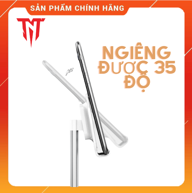 Giá đở điện thoại K1 , K2 đế tròn khung nhôm chắc chắn đế tròn desktop - Hàng chính hãng