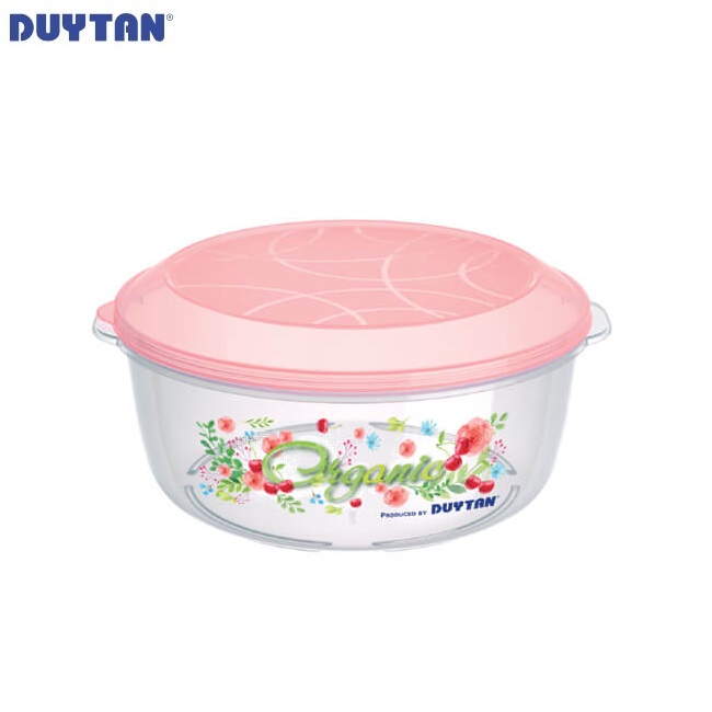 Thố tròn lớn nhựa Duy Tân 3000ml  - 06292 - Giao màu ngẫu nhiên - Hàng chính hãng