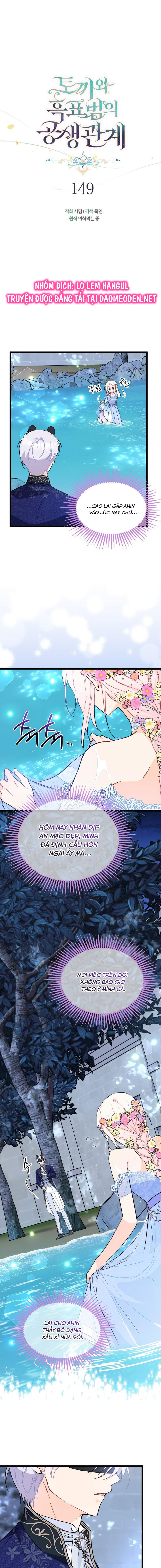 mối liên kết giữa báo đen và bé thỏ chapter 149 2