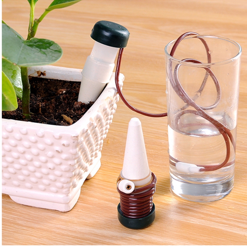 Dụng cụ tưới cây nhỏ giọt tự động -Tưới cây tự động mini - Bộ 2 cái