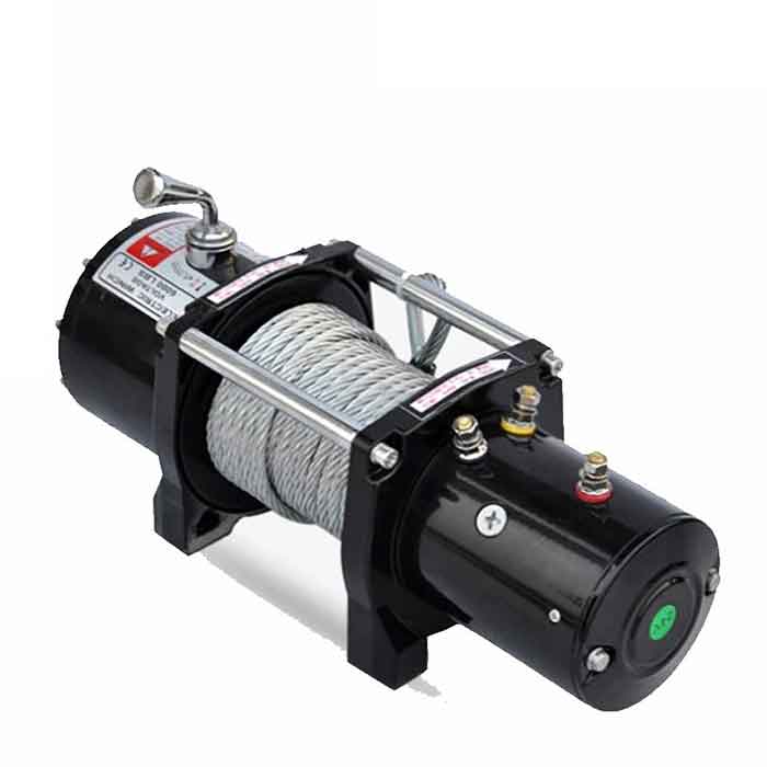Tời Ắc Quy, Cứu Hộ Ô Tô 6000lbs Nguồn 12V-24V