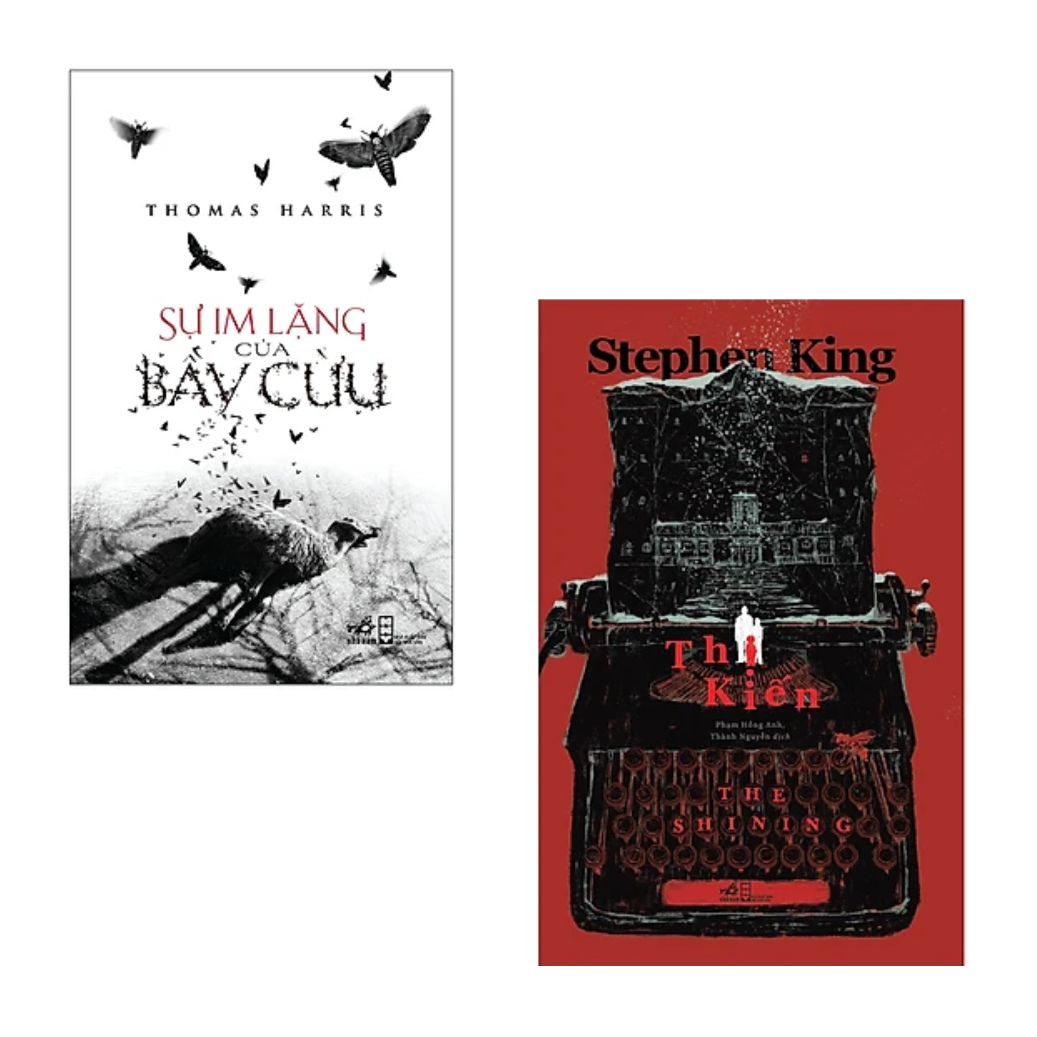 Combo 2 cuốn Truyện Kinh Dị: Sự Im Lặng Của Bầy Cừu + The Shining - Thị Kiến