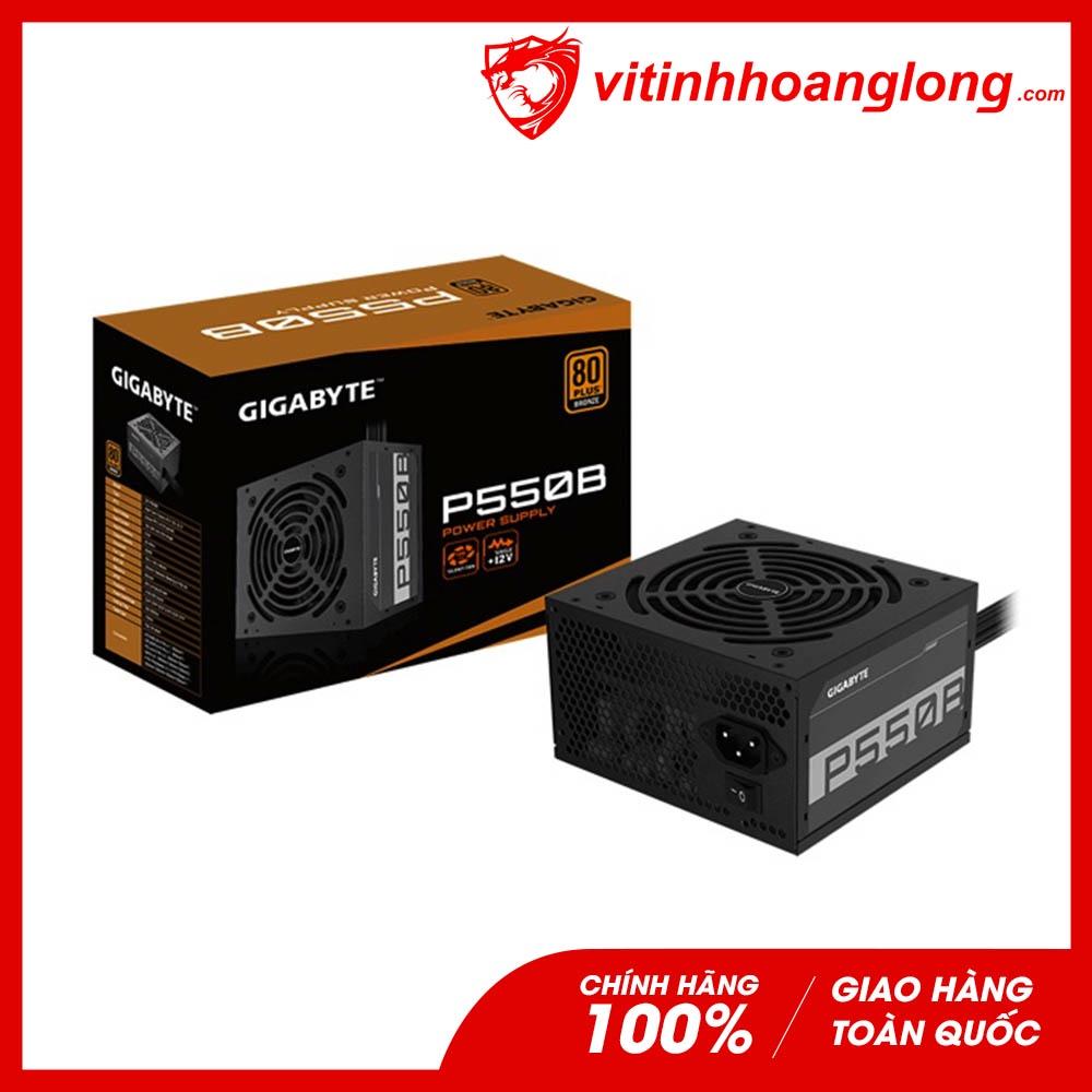 Nguồn máy tính Gigabyte GP P550B 550W 80 Plus Bronze - Hàng chính hãng