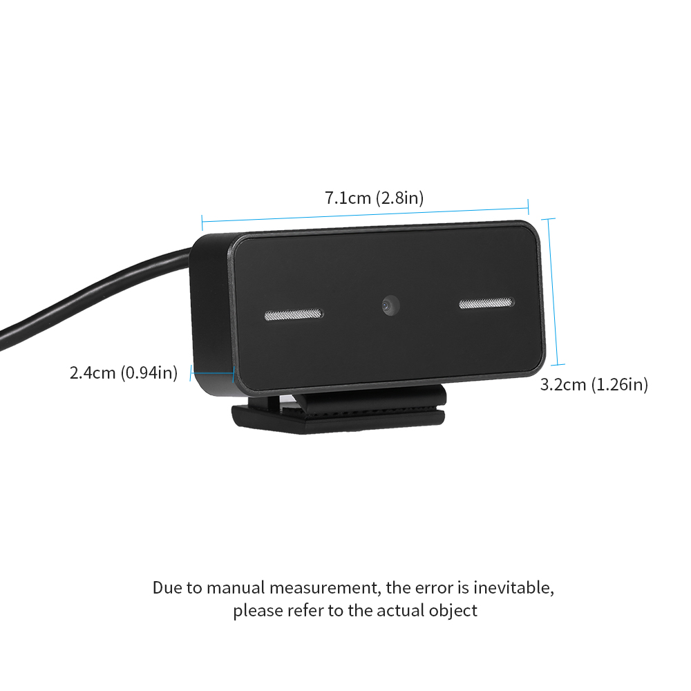 Webcam Tích hợp micrô Độ nét cao không có ổ đĩa cho Máy tính xách tay PC