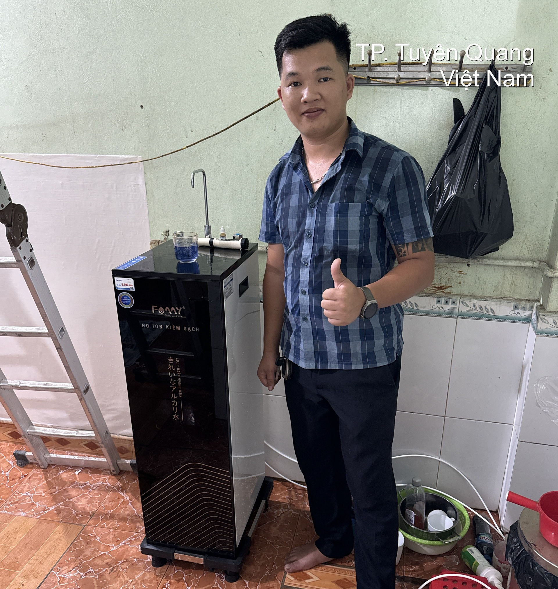 Máy Lọc Nước Famy RO Ion Kiềm RIO-02B - Hàng Chính Hãng - Công Nghệ Điện Phân Từ Nước Tinh Khiết R.O