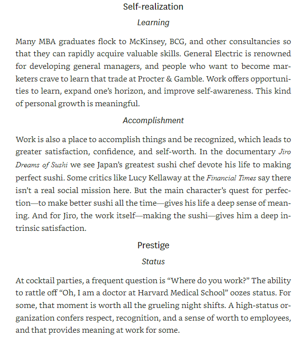 Purpose, Meaning, and Passion (HBR Emotional Intelligence Series)