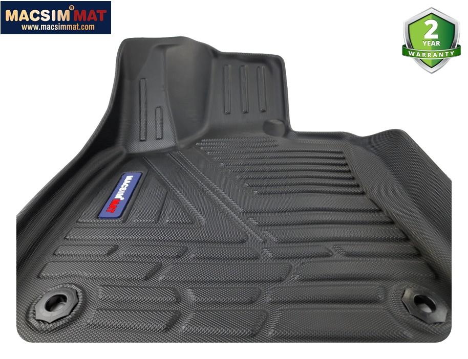 Thảm lót sàn Lexus RX450 HL 7 chỗ  2015 - nay Nhãn hiệu Macsim chất liệu nhựa TPV cao cấp màu đen