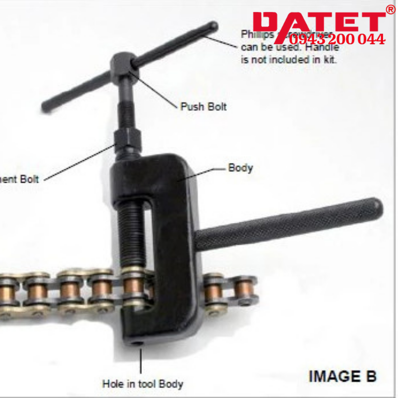 Bộ cắt sên xích mô tô, xe máy DN-D1085