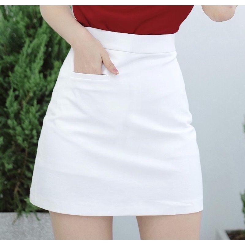 Chân váy chữ A dáng ngắn 42cm năng động trẻ trung 2022