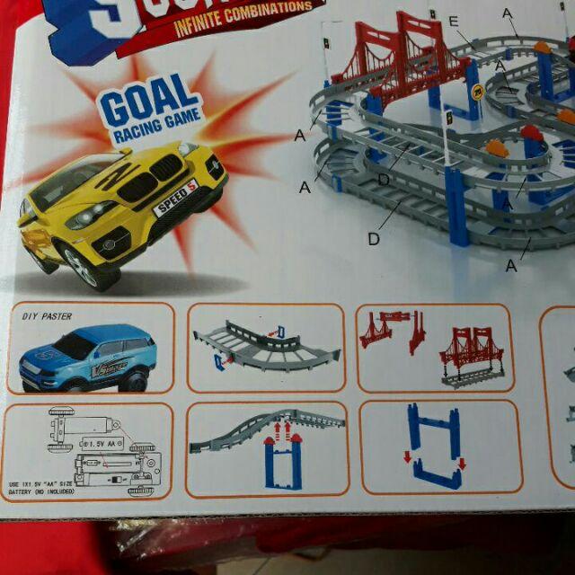 Mô hình ôtô đi trên đường ray