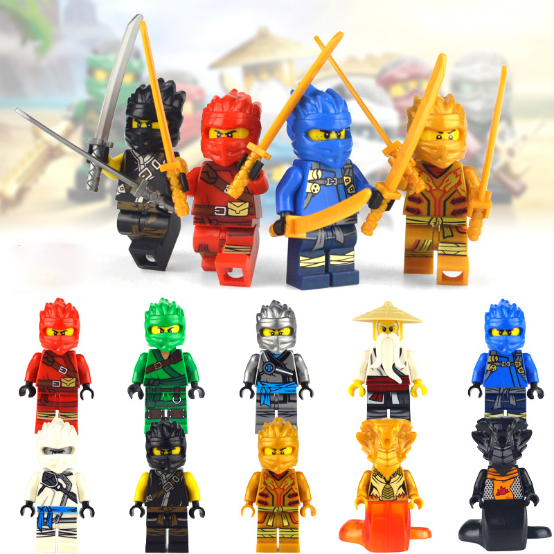 Đồ Chơi Lắp Ráp Cho Bé Combo 8 Nhân Vật Lego Ninjago - Ninja Phantom Rẻ Vô Địch - Smarthome toys