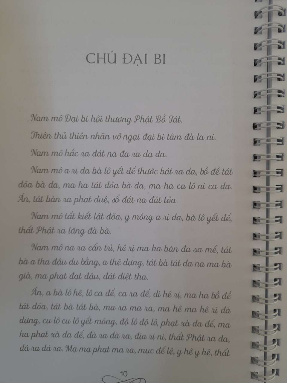 Sổ Chép Tay Chú Đại Bi