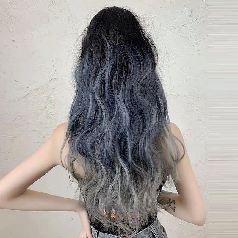 Tóc giả ngoặm xù kẹp ombre 3 màu