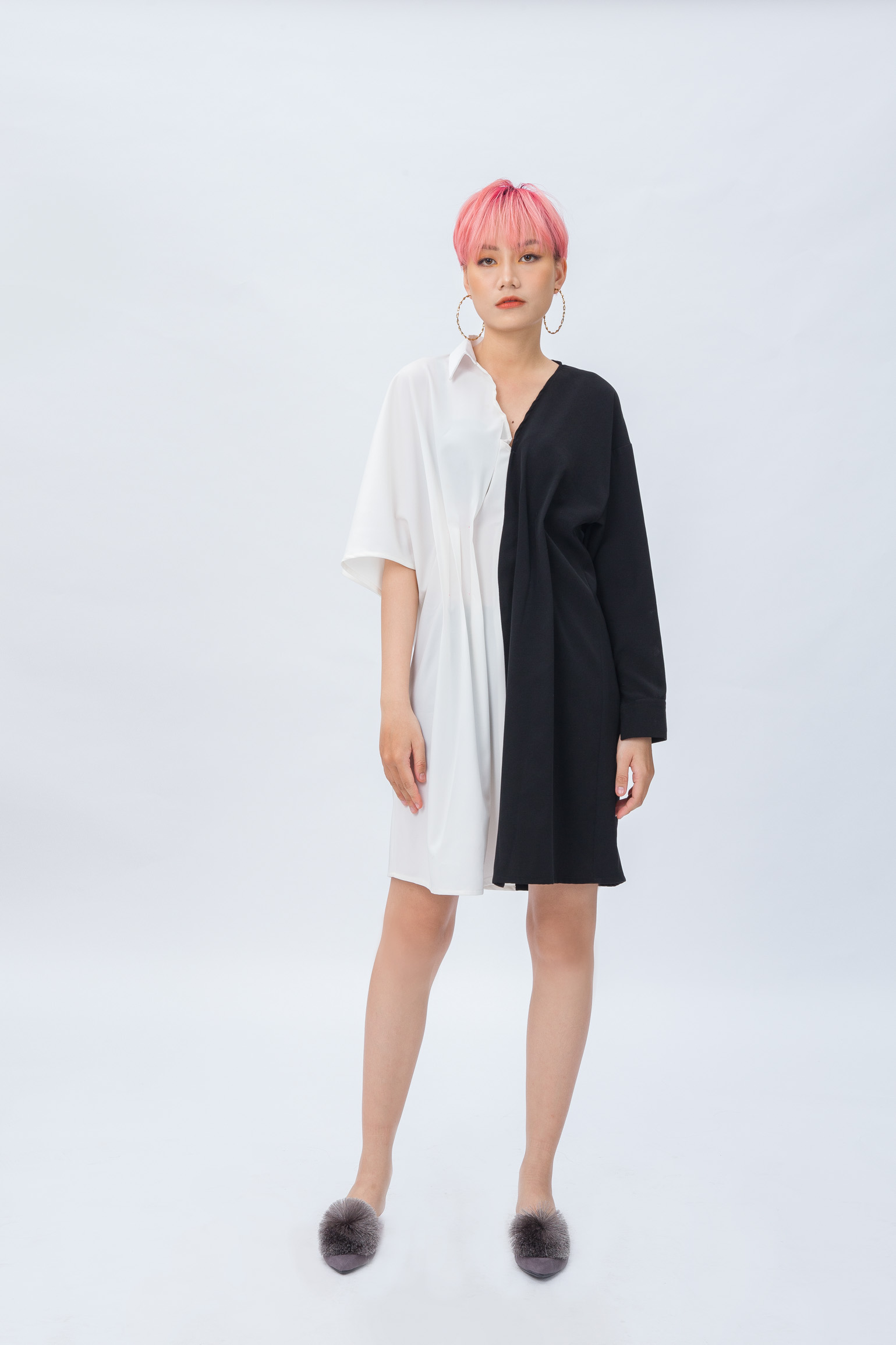 ĐK Black & White Dress