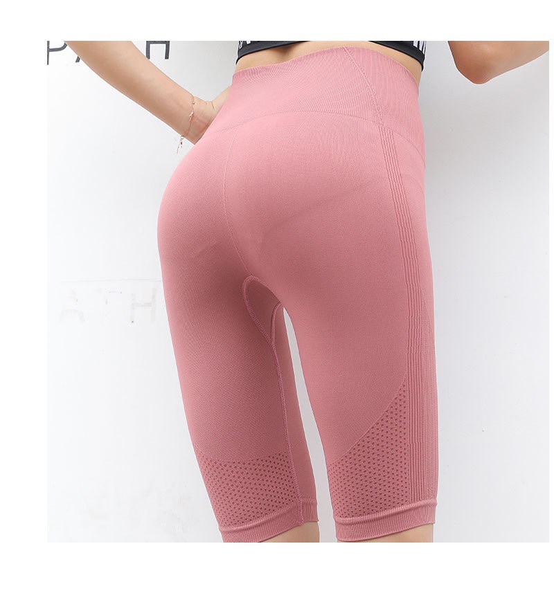 Quần lửng đùi ngố tập gym yoga aerobic co dãn 4 chiều