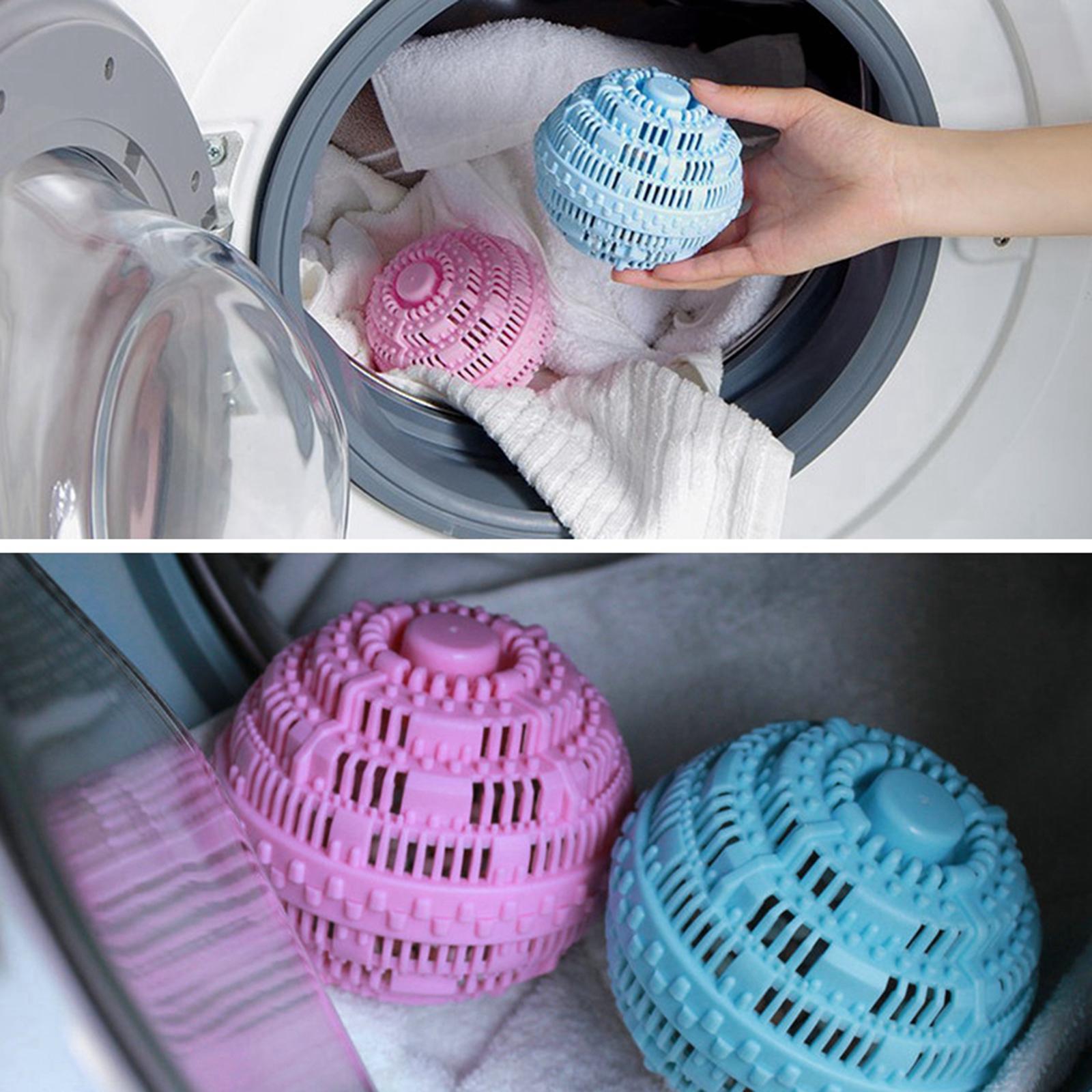 Washing Laundry Hair Remover Balls Anti-winding Washing Machine Ball Blue