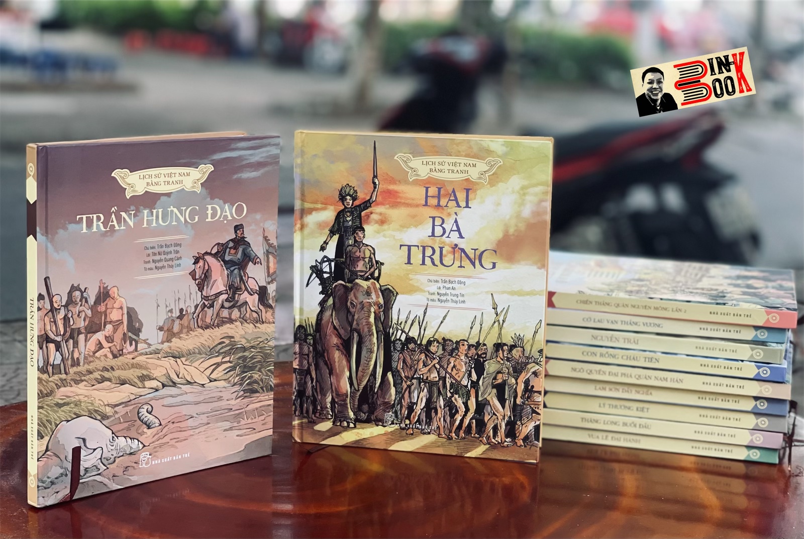 COMBO  Bộ LỊCH SỬ VIỆT NAM BẰNG TRANH – BÌA CỨNG - IN MÀU TOÀN BỘ - NXB TRẺ -