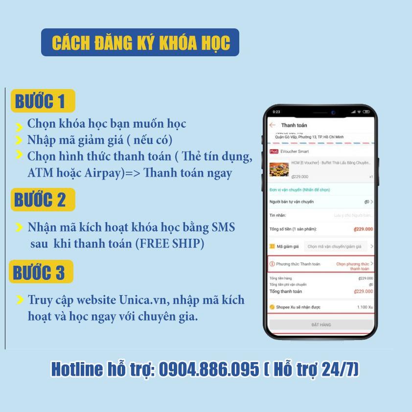 Khóa học SALE BÁN HÀNG- Nghệ thuật bán hàng đỉnh cao UNICA.VN