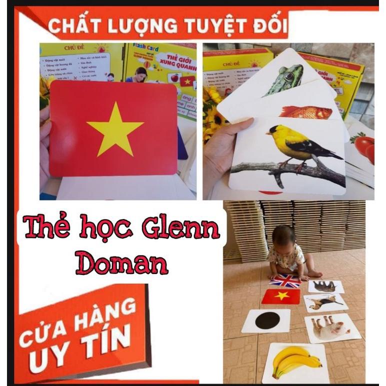 BỘ THẺ HỌC THÔNG MINH THEO PP GELDOMAN . Flash card cho bé