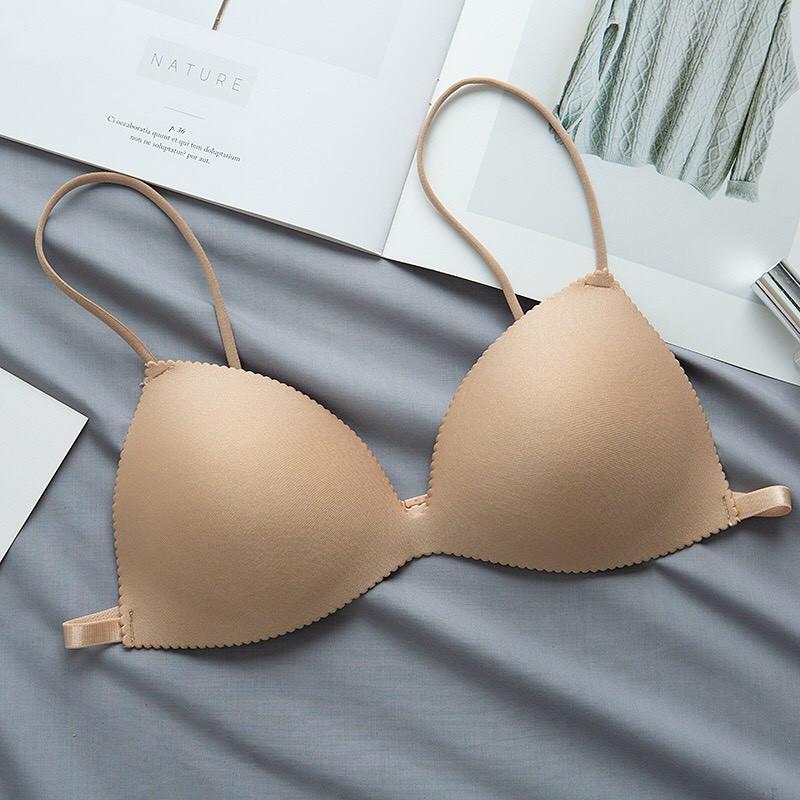 Áo Ngực, Áo bra Đúc Su 2 Dây Siêu Mảnh 818