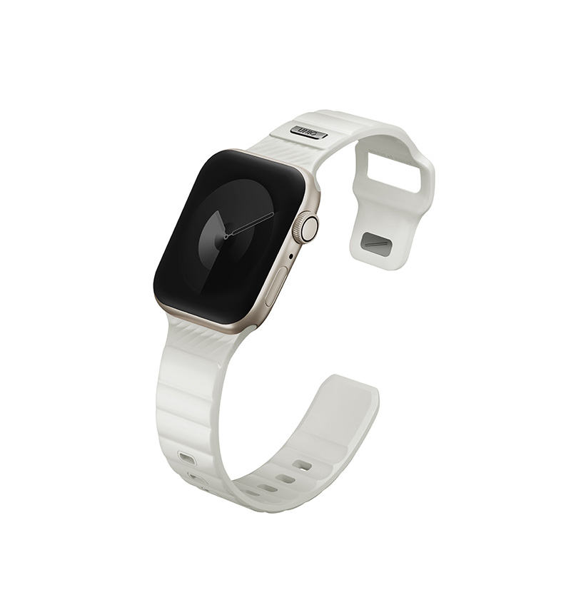 Dây Đeo Dạ Quang UNIQ STRIDE SE Fkm Rubber Cho Apple Watch Phát Sáng Trong Đêm Chất Liệu Cao Cấp Hàng Chính Hãng