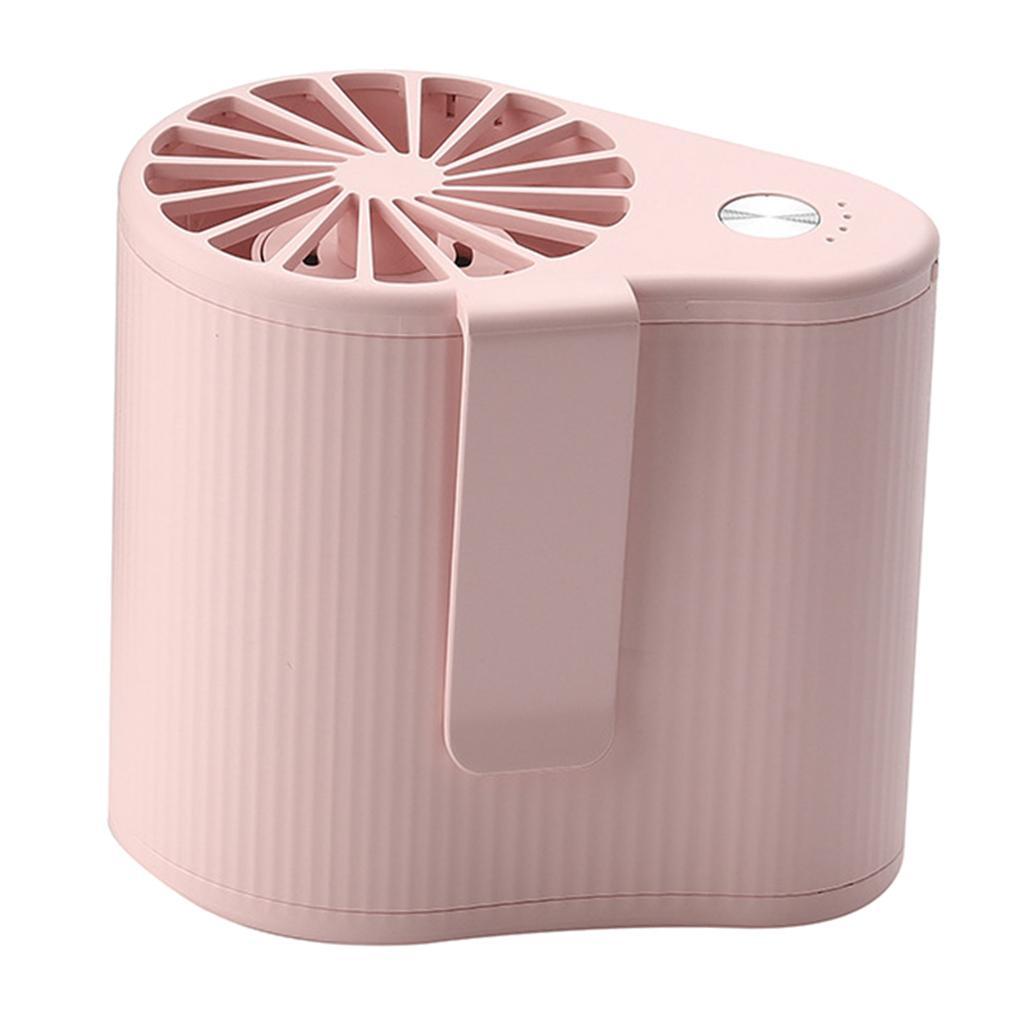 2pcs Portable Mini Fan Mobile Air Conditioning Fan 5V USB Rechargeable