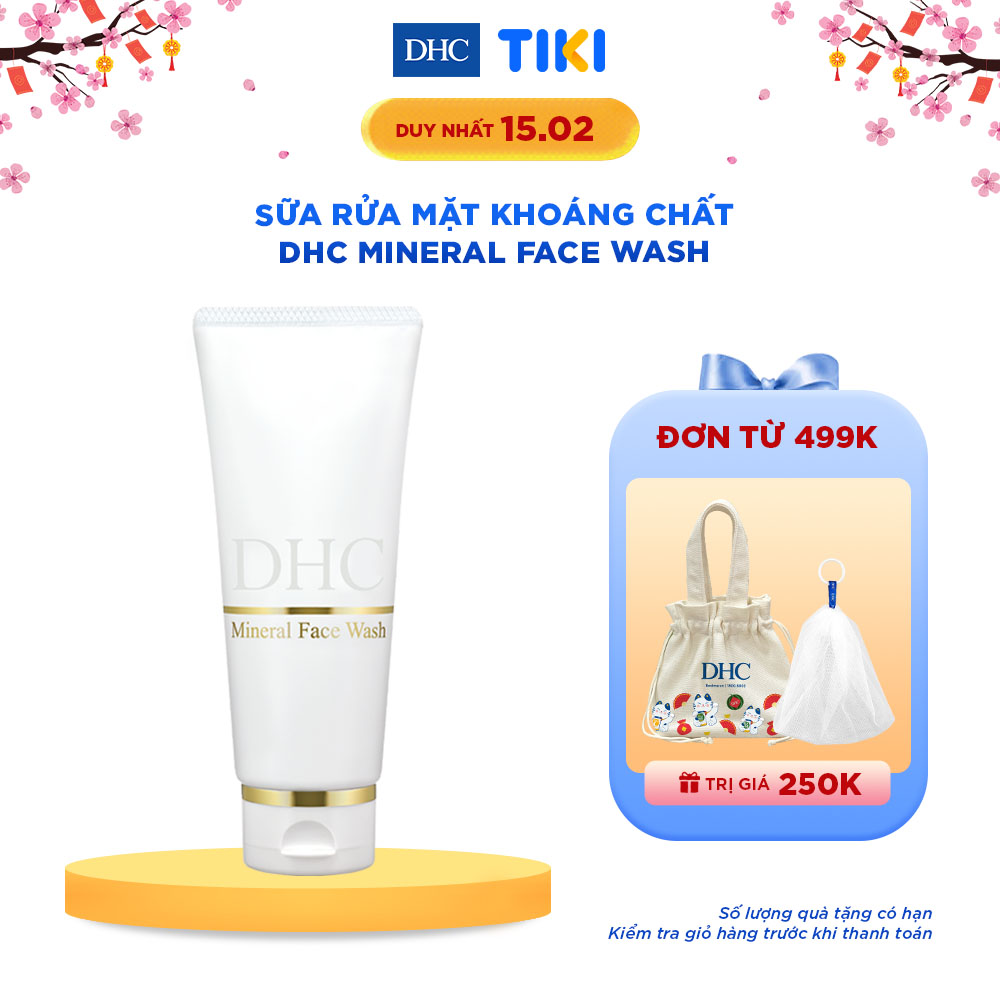 Sữa Rửa Mặt Khoáng Chất DHC Mineral Face Wash