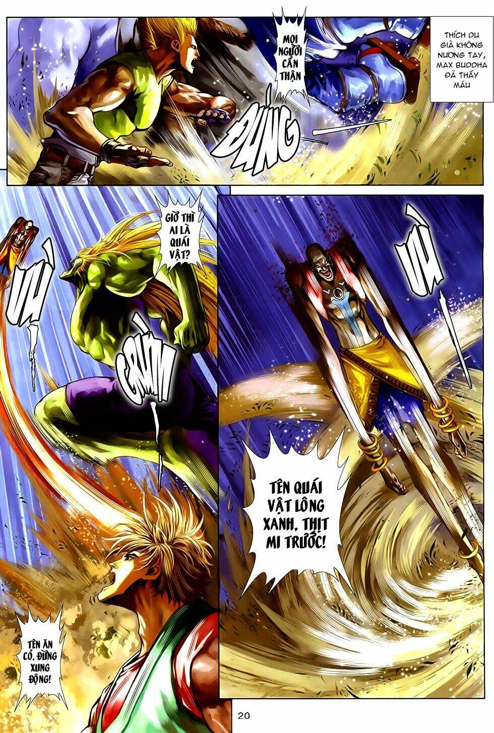 ba động quyền z hadouken zero chapter 10 19