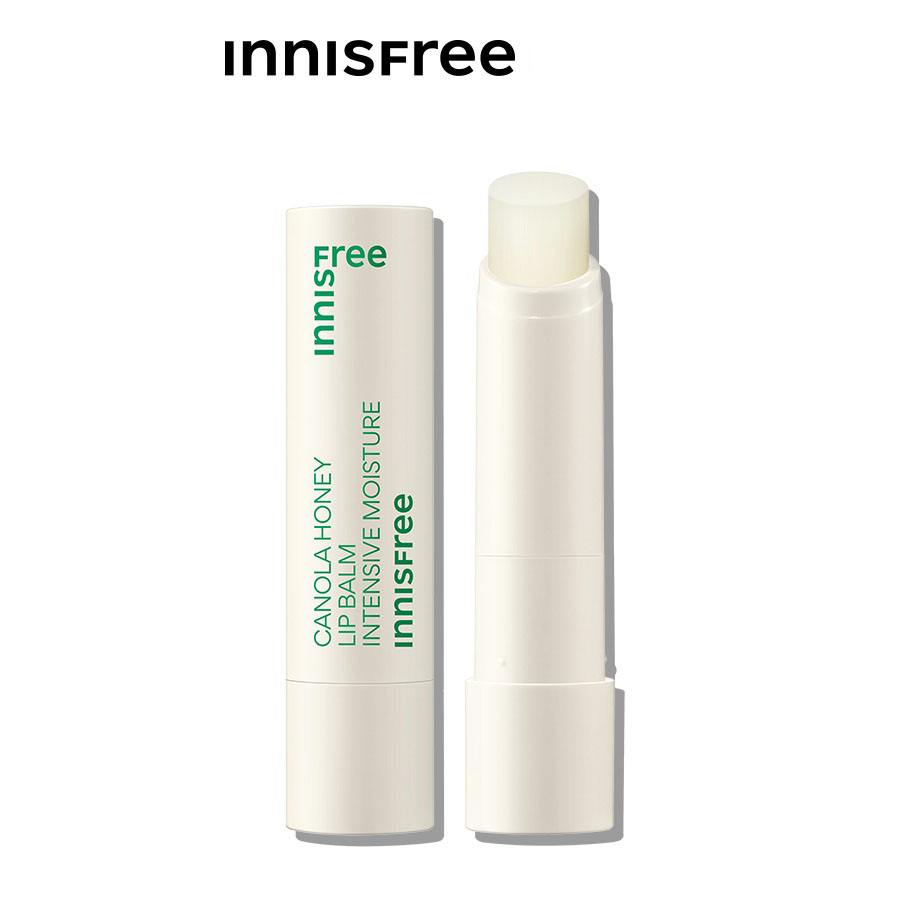 Son dưỡng môi không màu innisfree Canola Honey Lip Balm Deep Moisture 3.5g