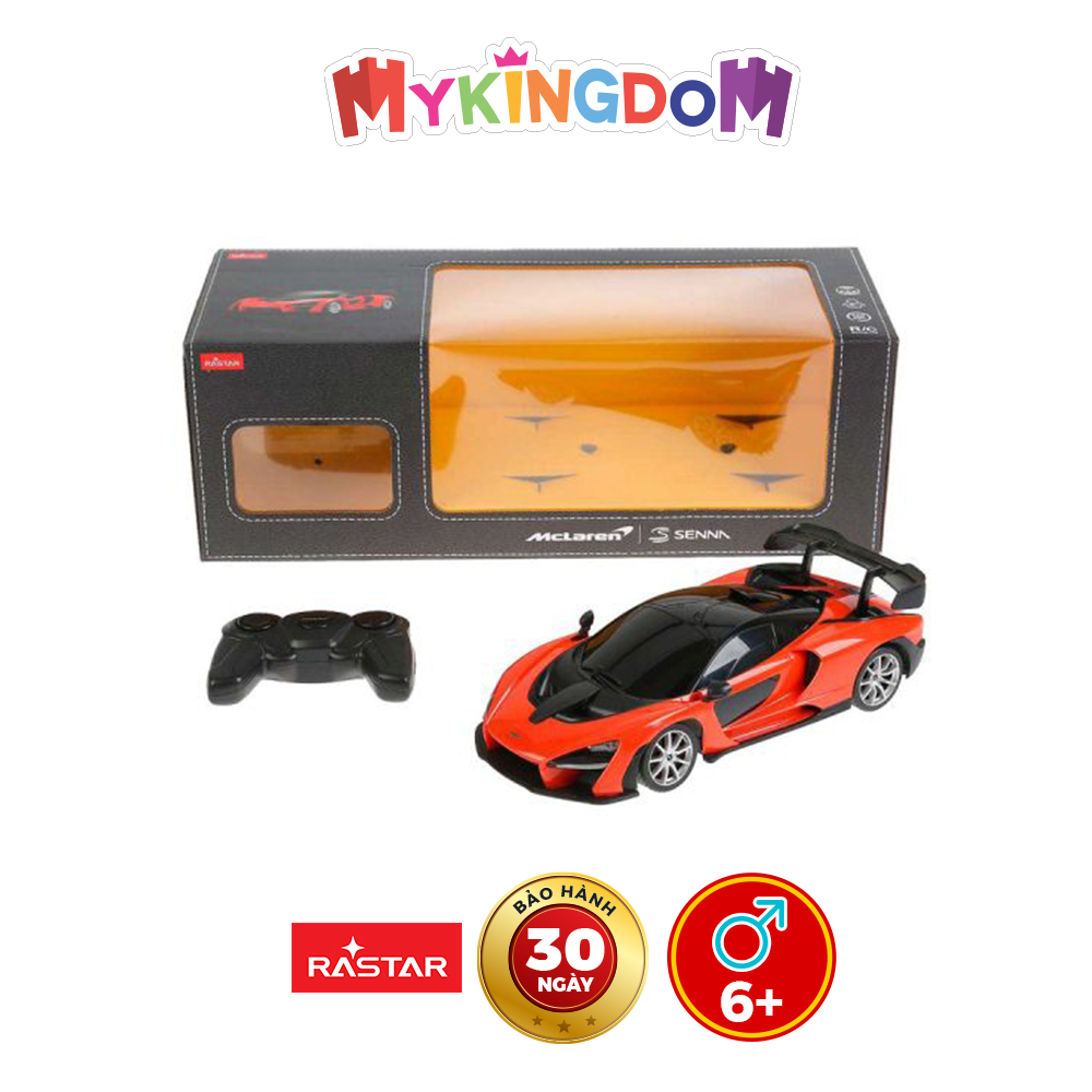 Đồ Chơi RASTAR Xe Điều Khiển 1:18 MC Laren Senna Màu Cam R96300