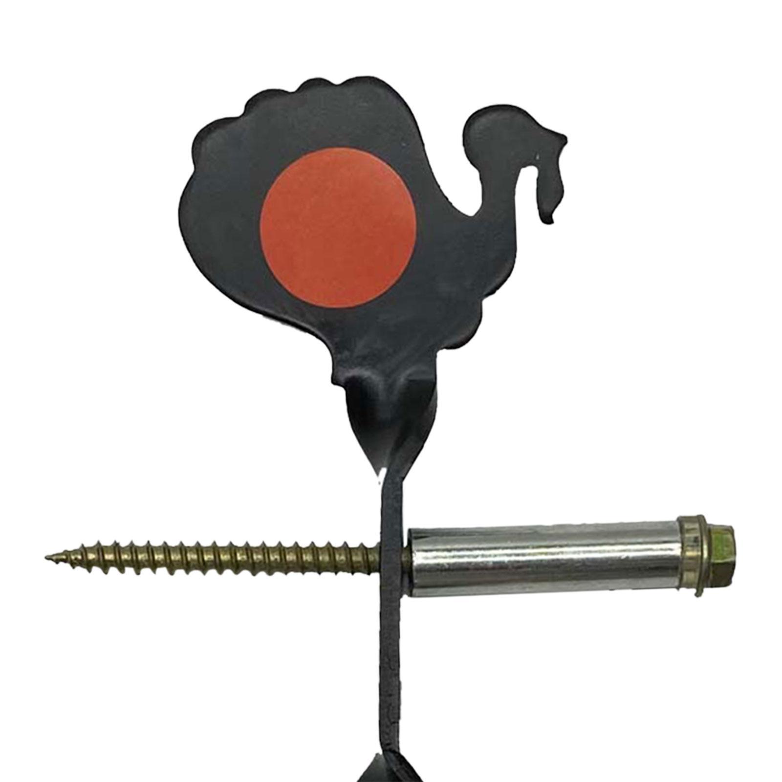 Resetting Hunting Target Accessories Metal Wall Mounted Training for Outdoor