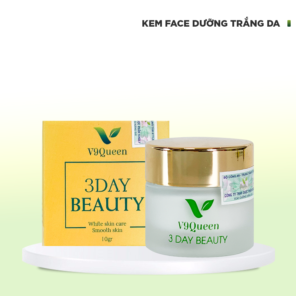 Kem Face Chống Nắng, Dưỡng Trắng Da Hỗ Trợ Điều Trị Nám V9Queen