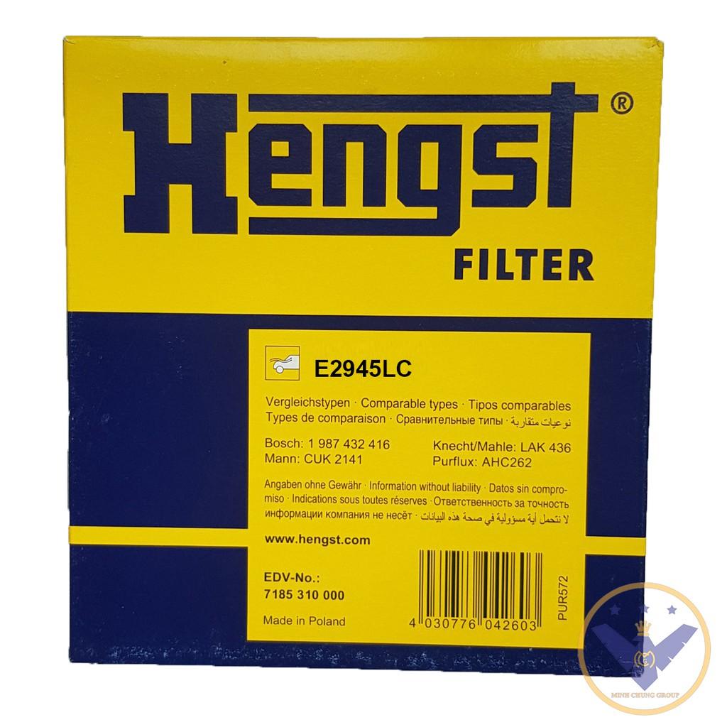 Lọc gió điều hoà than Hengst xe Camry, Vios, Innova, Fortuner, Hilux, Yaris