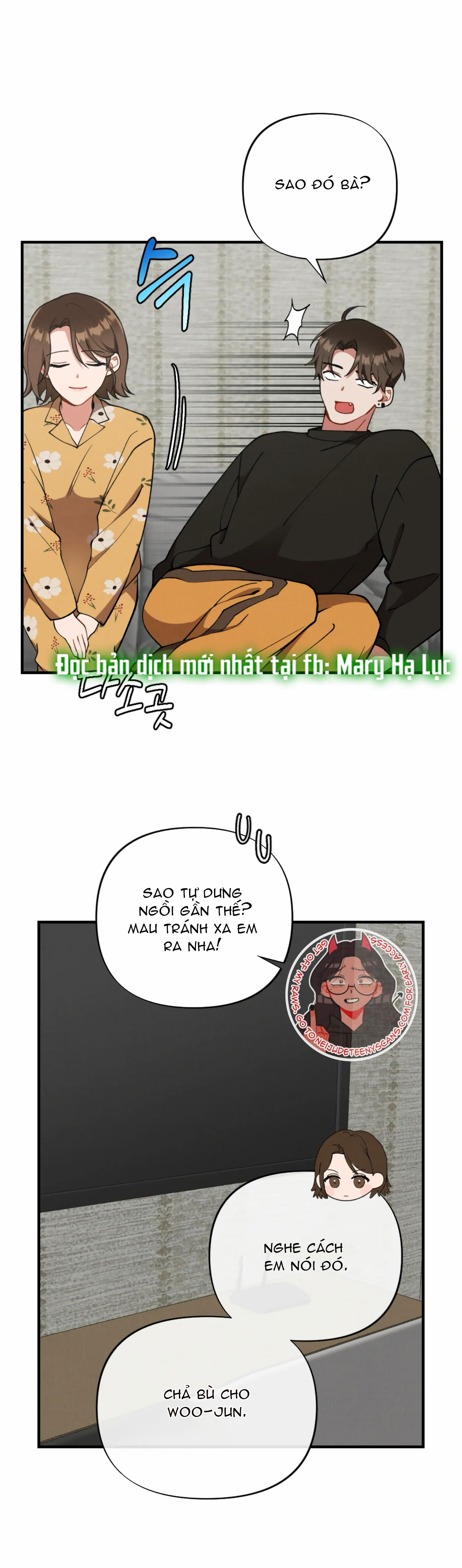 [18+] bạn của em trai không thể to như vậy! chapter 6.2 15