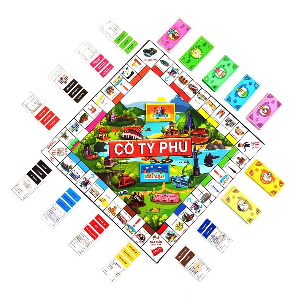 Cờ tỷ phú Monopoly - Việt Nam Phiên Bản cao cấp