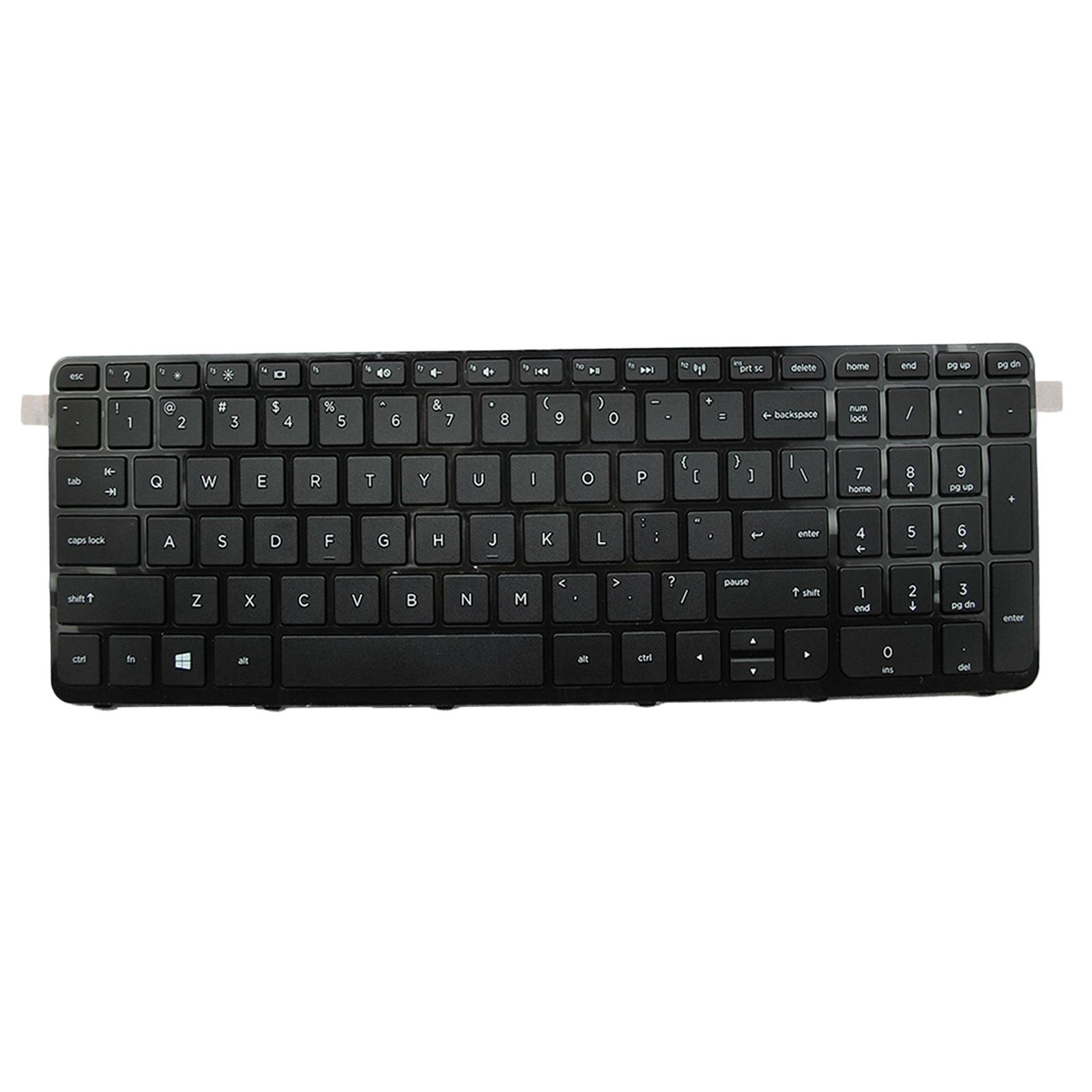 Laptop US Keyboard with Frame for HP Pavilion 15-E Series 719853-001, 708168-001