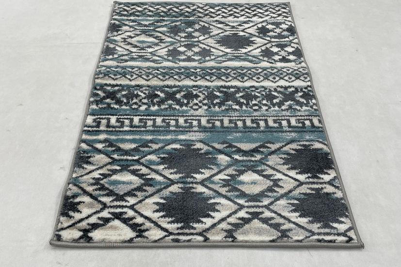 Thảm Sợi Ngắn le_22g0280_blue_60x90